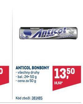 Makro Anticol bonbony nabídka