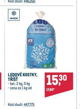 Makro Ledové kostky nabídka