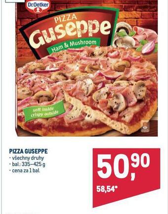 Makro Pizza guseppe nabídka