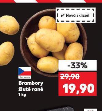 Kaufland Brambory nabídka