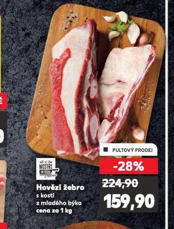 Kaufland Hovězí žebro nabídka