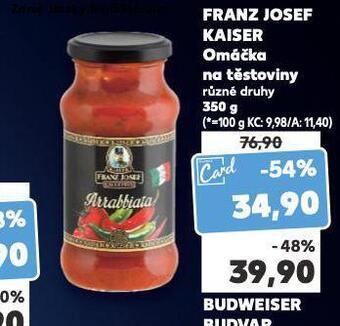 Kaufland Franz josef kaiser omáčka nabídka
