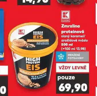 Kaufland Zmrzlina proteinová nabídka