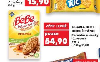 Kaufland Opavia bebe sušenky nabídka