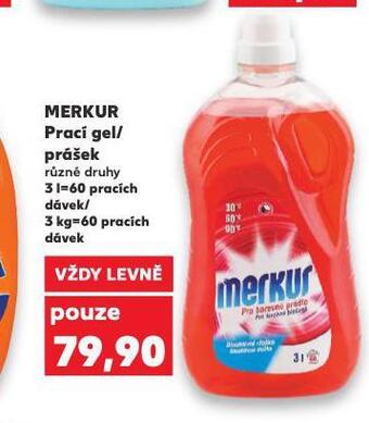 Kaufland Merkur prací prostředek nabídka
