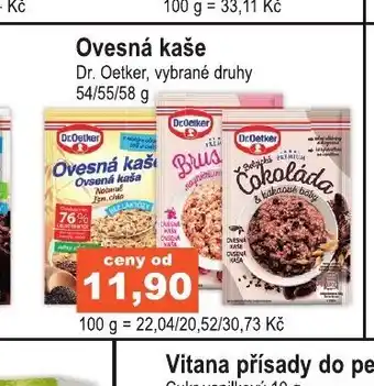 COOP DISKONT Ovesná kaše nabídka