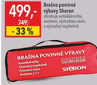 Globus Brašna povinné výbavy Sheron nabídka