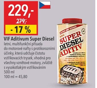 Globus VIF Aditivum Super Diesel nabídka