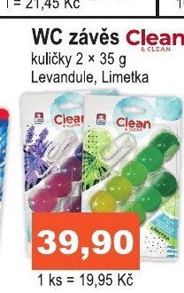 WC závěs Clean Toaletní papír Linteo vlhčený vybrané druhy 60 ks