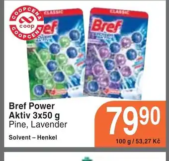 Coop hb Bref Power Aktiv 3x50 g Pine, Lavender nabídka