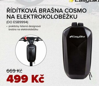 ŘÍDÍTKOVÁ BRAŠNA COSMO NA ELEKTROKOLOBĚŽKU