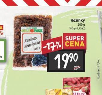 Billa Rozinky nabídka