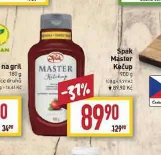 Billa Soak master kečup nabídka