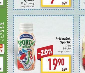 Billa Pribináček sportík nabídka