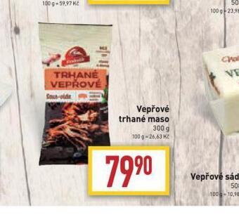 Billa Vepřové trhané maso nabídka