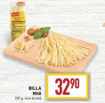 Billa Billa sýrové nitě nabídka