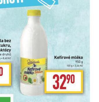 Billa Kefírové mléko nabídka