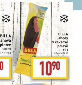 Billa Billa jahody v kakaové polevě nabídka