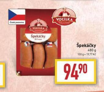 Billa Špekáčky nabídka