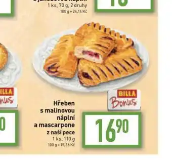 Billa Hřeben s máslovou náplní s mascarpone nabídka