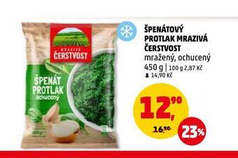 Penny Market Špenátový protlak nabídka