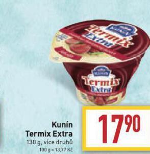 Billa Kunín termix extra nabídka