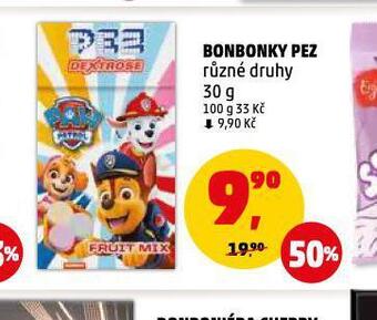 Bonbonky pez