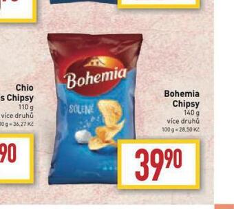 Billa Bohemia chipsy nabídka
