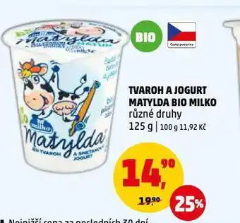 Penny Market Tvaroh a jogurt matylda nabídka