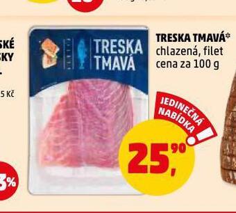 Penny Market Treska tmavá nabídka