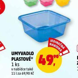 Penny Market Umyvadlo plastové nabídka