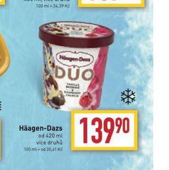 Billa Häagen dazs nabídka