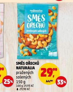 Penny Market Směs ořechů naturalia nabídka