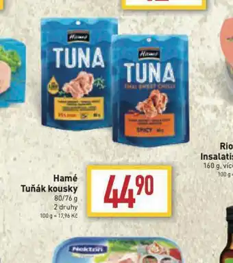 Billa Hamé tuňák kousky nabídka