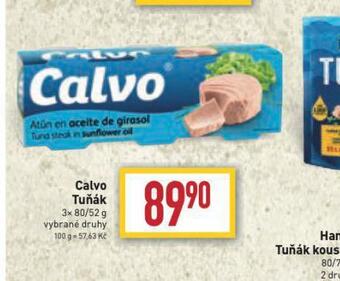 Billa Calvo tuňák nabídka