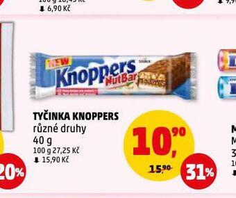 Penny Market Tyčinka knoppers nabídka