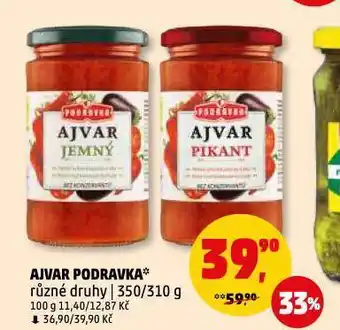 Penny Market Podravka ajvar nabídka