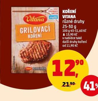 Penny Market Koření vitana nabídka