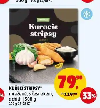 Penny Market Kuřecí stripsy nabídka