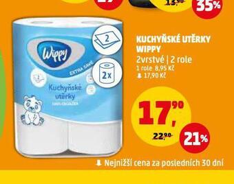 Penny Market Kuchyňské utěrky wippy nabídka