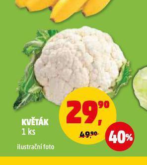 Penny Market Květák nabídka
