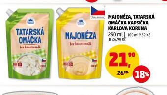 Penny Market Tatarská omáčka nabídka