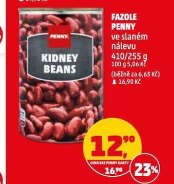 Penny Market Fazole nabídka