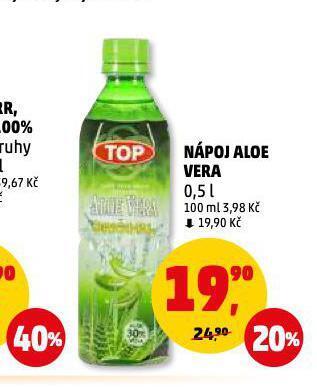 Penny Market Nápoj aloe vera nabídka