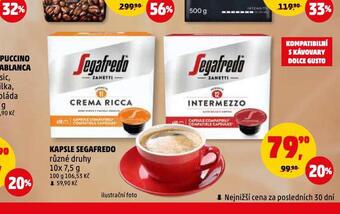 Penny Market Kávové kapsle segafredo nabídka