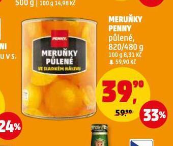 Penny Market Meruňky nabídka