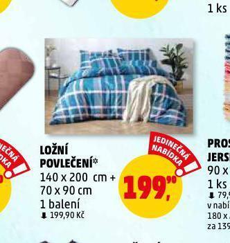 Penny Market Ložní povlečení nabídka
