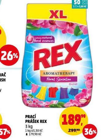 Penny Market Rex prací prostředek nabídka