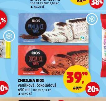 Penny Market Zmrzlina rios nabídka