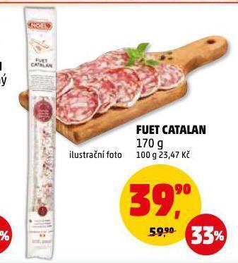 Penny Market Fuet catalan nabídka